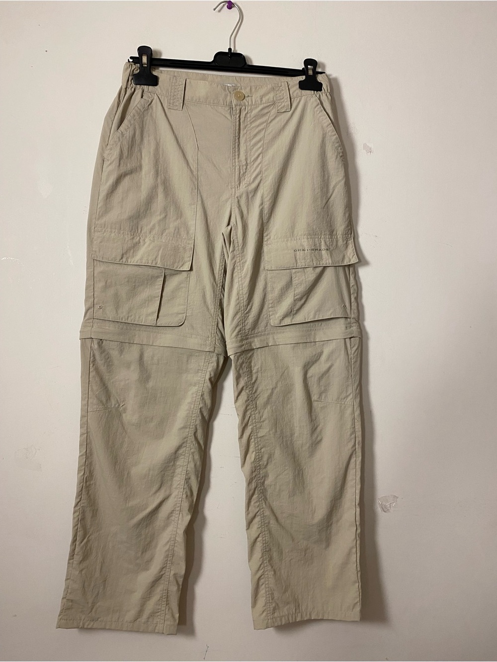 Columbia Light Khaki Men's Cargo Convertible Pants